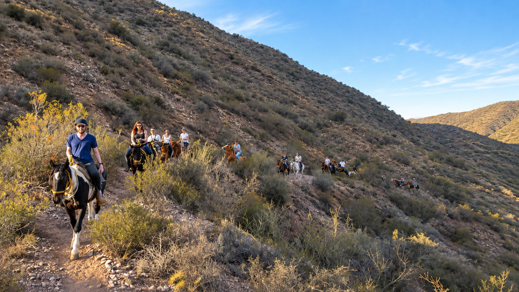Cabalgata al atardecer en Lunlunta, Mendoza — asado criollo incluido — imagen 18