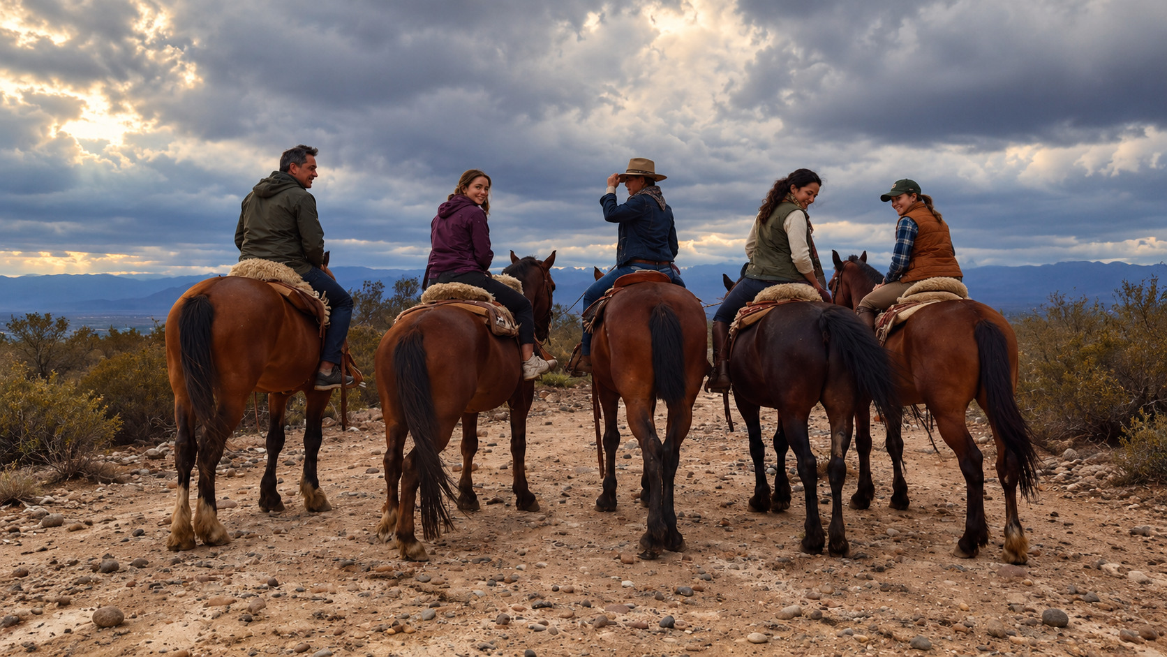 Cabalgata al atardecer en Lunlunta, Mendoza — asado criollo incluido — imagen 21