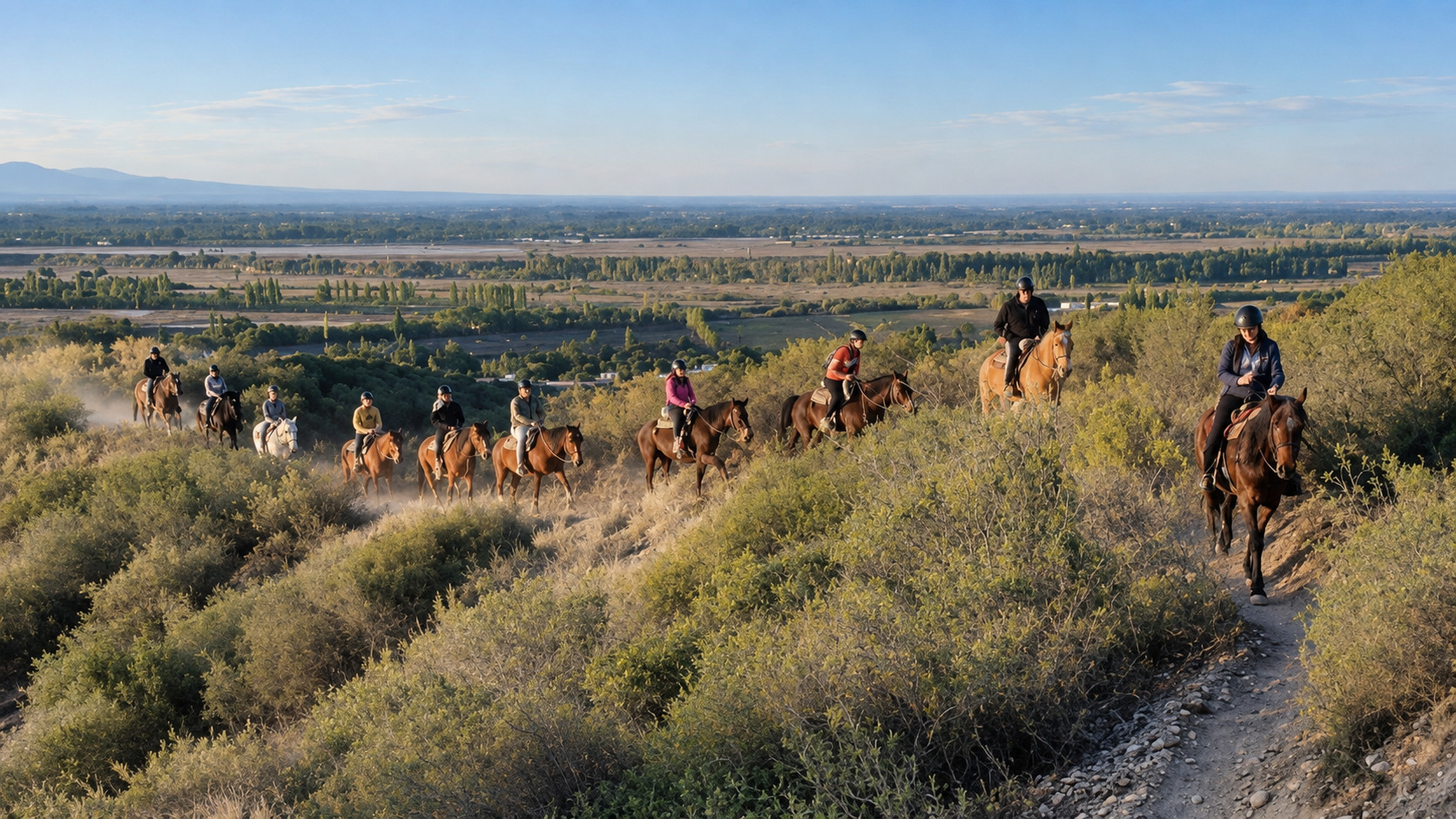 Cabalgata criolla en Lunlunta, Mendoza — 2 horas y almuerzo típico — imagen 7