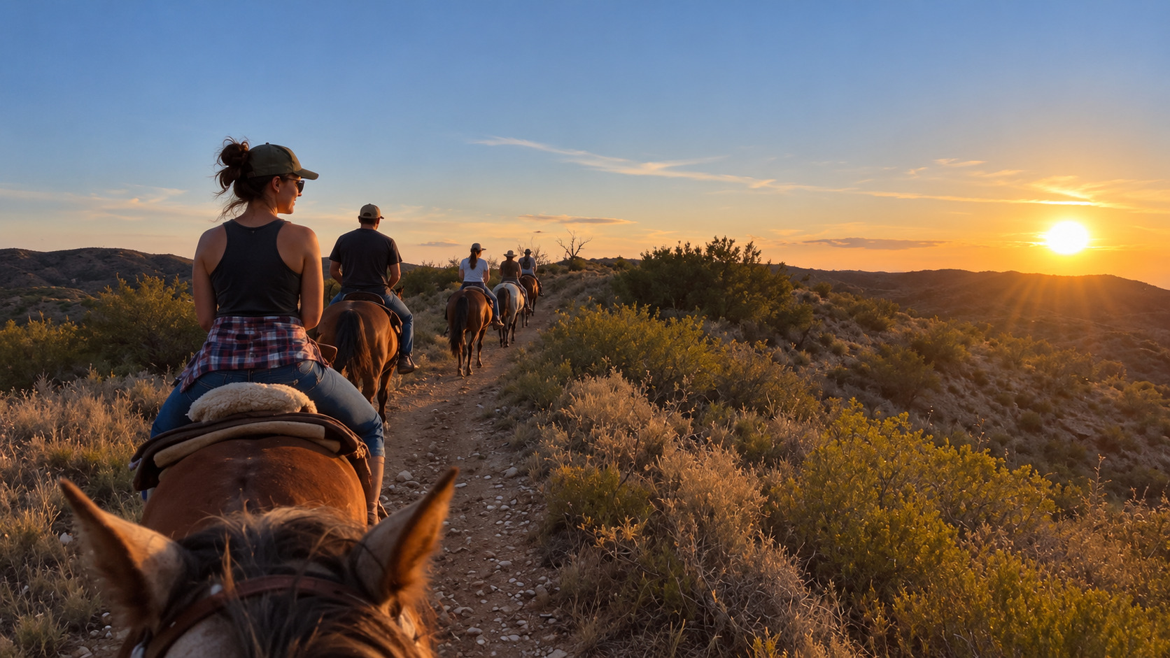 Cabalgata al atardecer en Lunlunta, Mendoza — asado criollo incluido — imagen 30