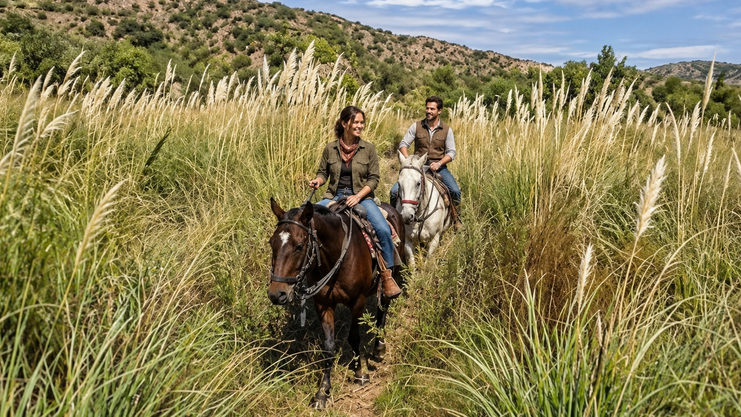 Cabalgata criolla en Lunlunta, Mendoza — 2 horas y almuerzo típico — imagen 1