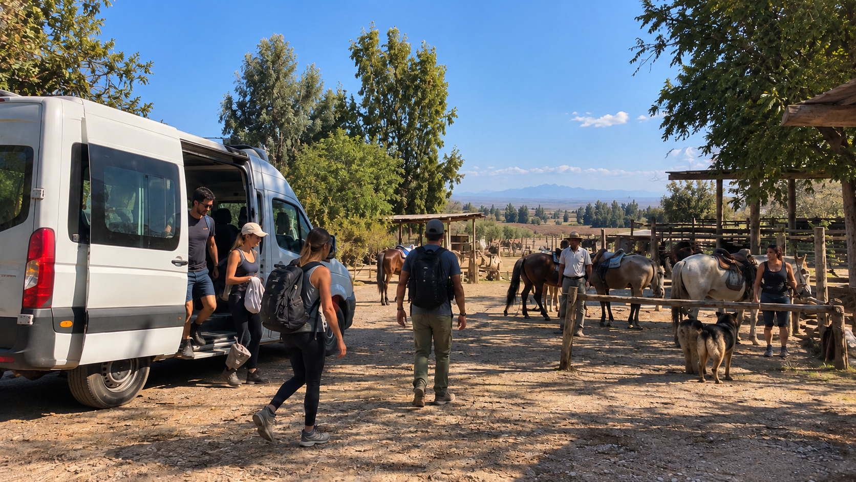 Cabalgata criolla en Lunlunta, Mendoza — 2 horas y almuerzo típico — imagen 6