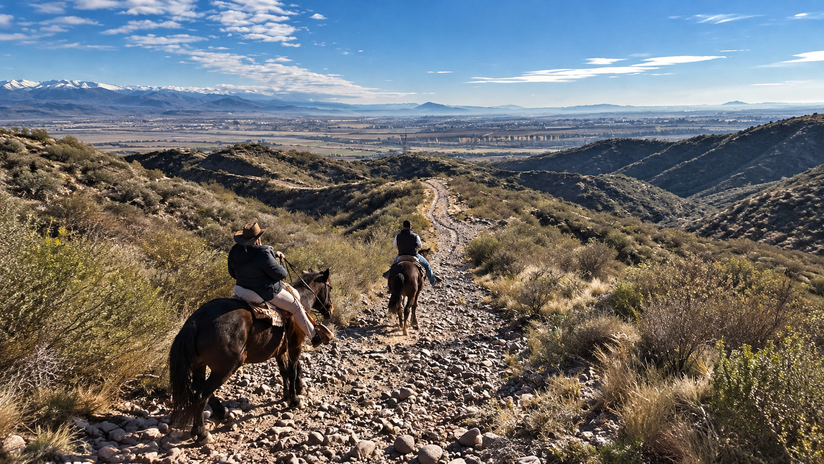 Cabalgata criolla en Lunlunta, Mendoza — 2 horas y almuerzo típico — imagen 10