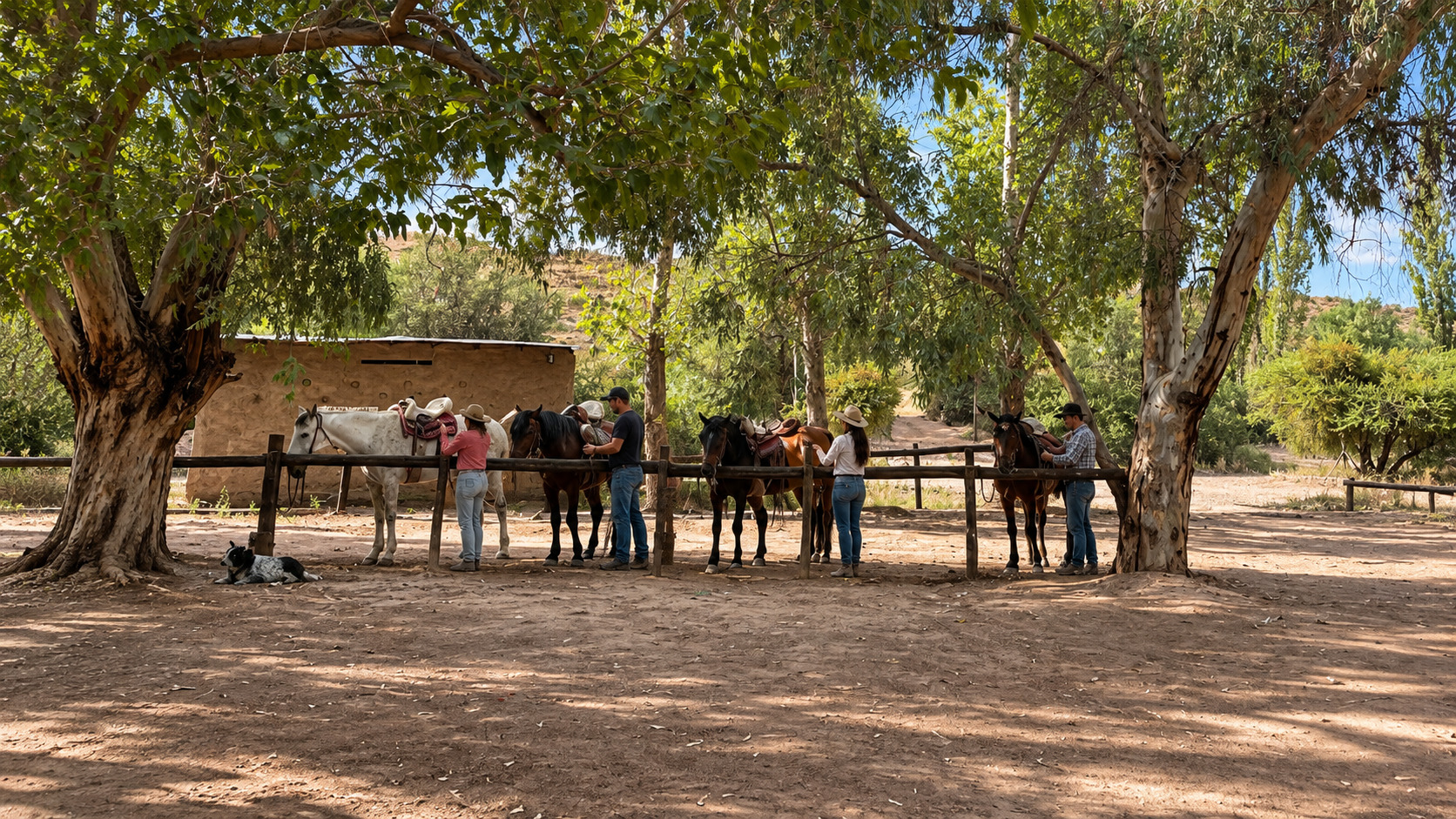 Cabalgata criolla en Lunlunta, Mendoza — 2 horas y almuerzo típico — imagen 11
