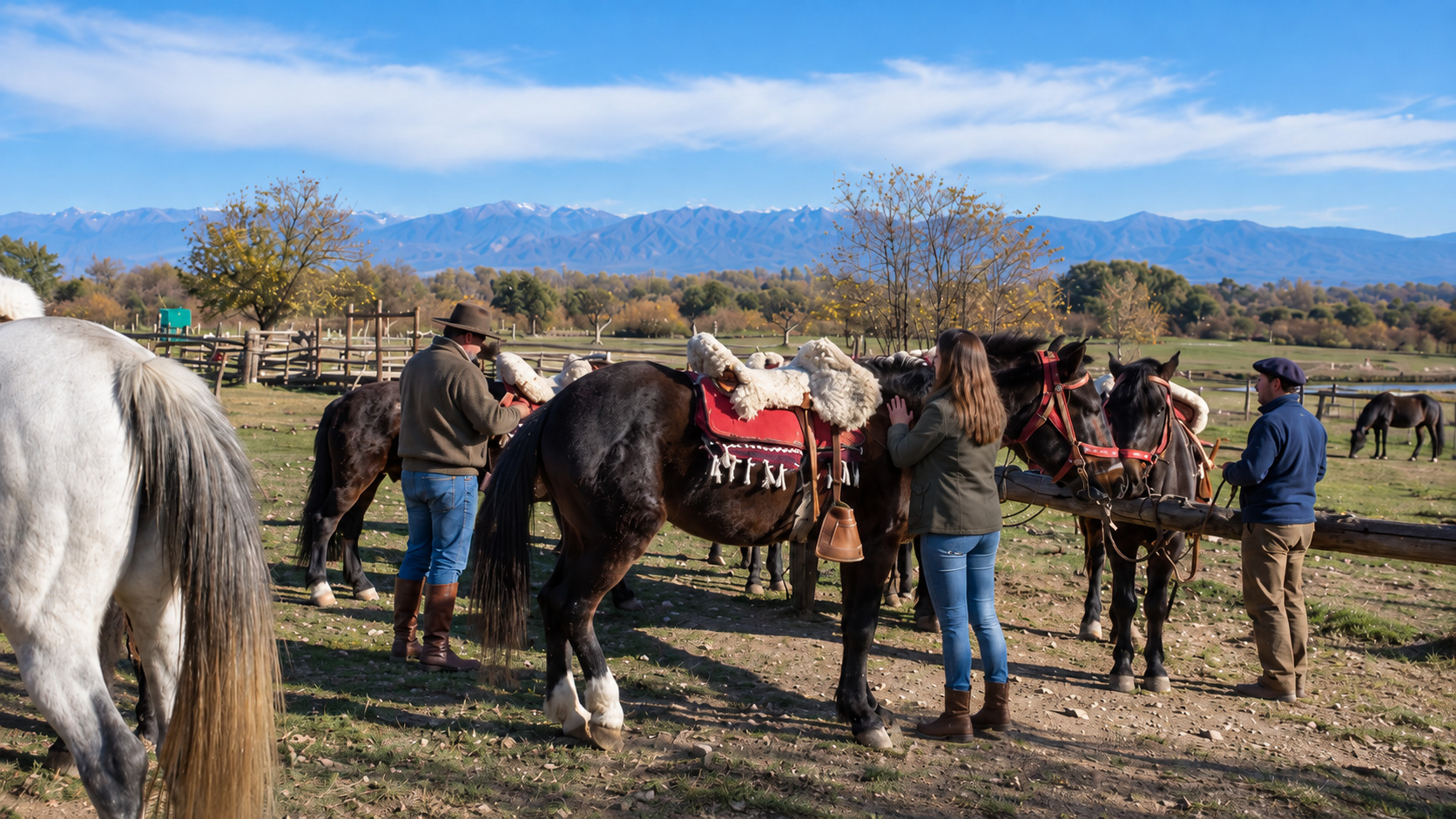 Cabalgata criolla en Lunlunta, Mendoza — 2 horas y almuerzo típico — imagen 14