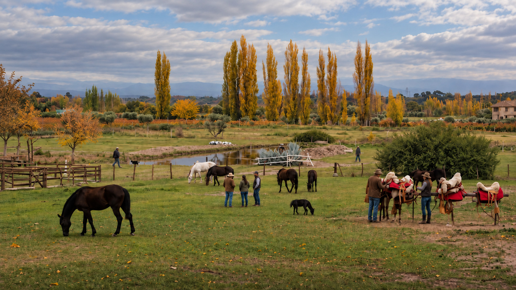 Cabalgata criolla en Lunlunta, Mendoza — 2 horas y almuerzo típico — imagen 30