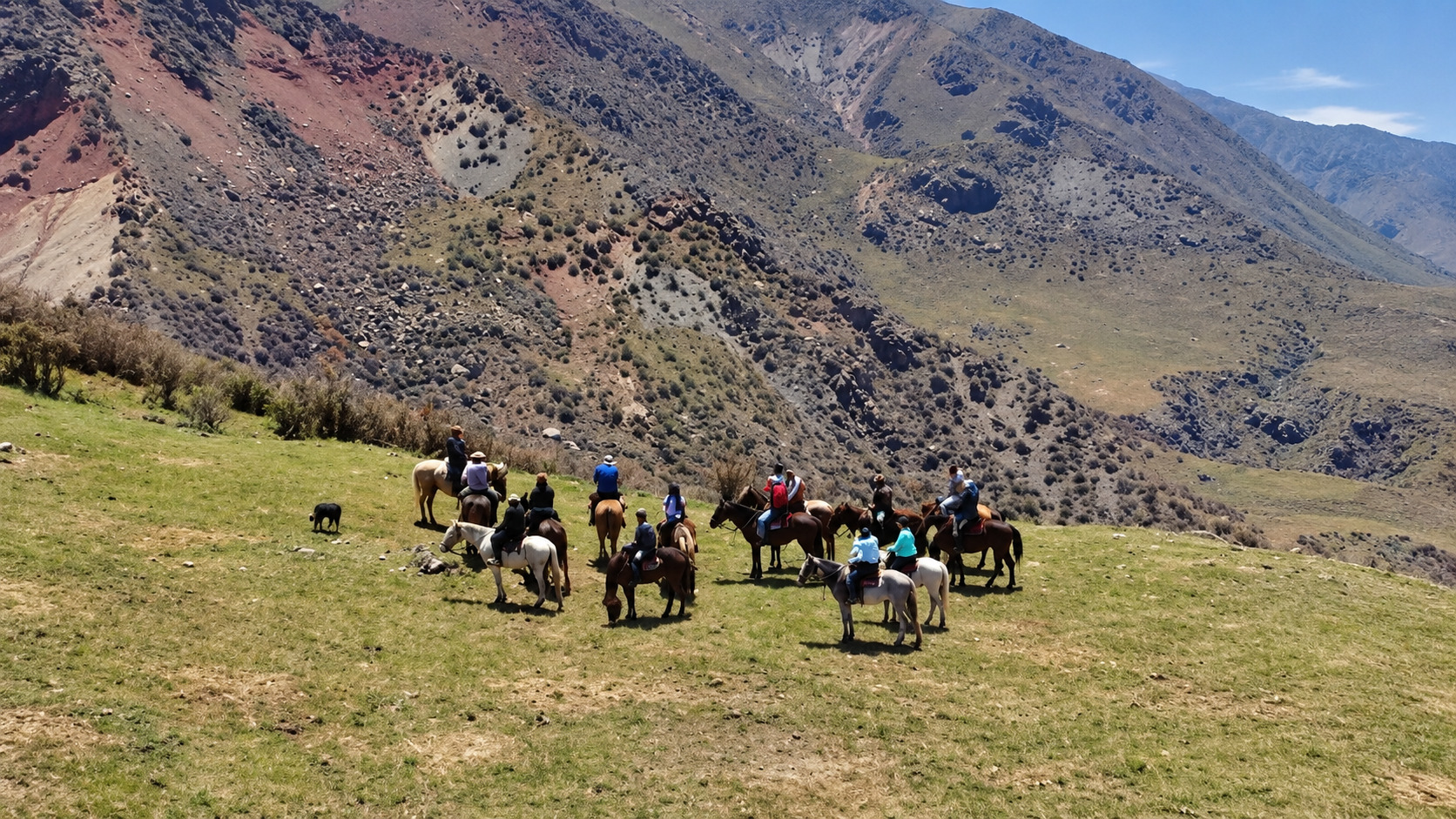 Cabalgata en Quebrada del Cóndor y Valle de Uco — almuerzo criollo — imagen 3