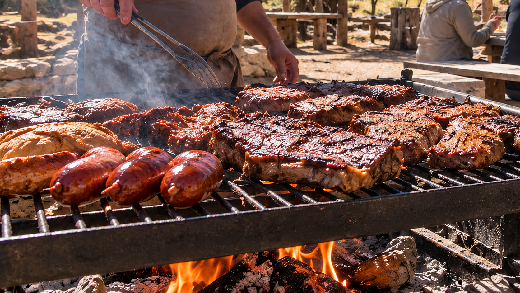Cabalgata en Quebrada del Cóndor y Valle de Uco — almuerzo criollo — imagen 12
