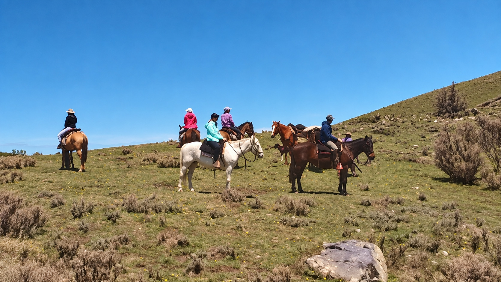 Cabalgata en Quebrada del Cóndor y Valle de Uco — almuerzo criollo — imagen 13