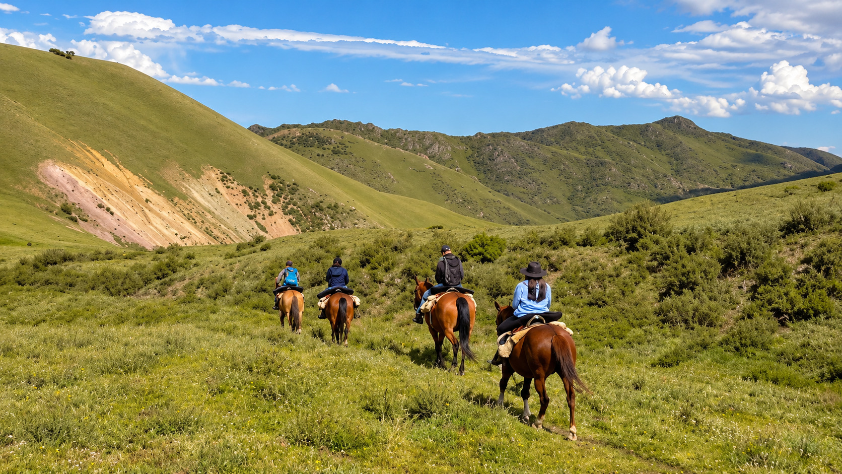 Cabalgata en Quebrada del Cóndor y Valle de Uco — almuerzo criollo — imagen 15