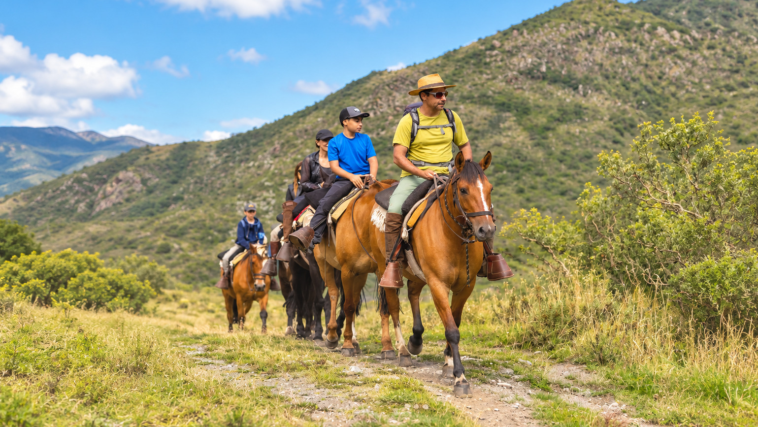 Cabalgata en Quebrada del Cóndor y Valle de Uco — almuerzo criollo — imagen 23