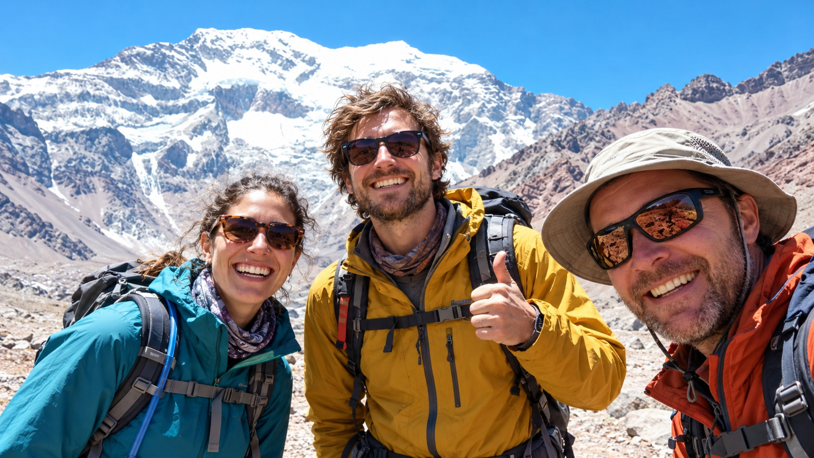 Trekking Aconcagua Full Day — Confluencia, campamento base a 3400 m — imagen 5
