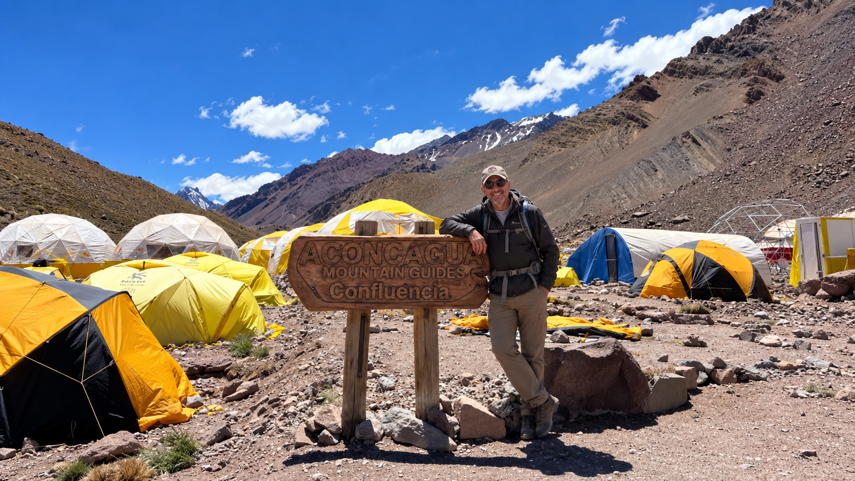 Trekking Aconcagua Full Day — Confluencia, campamento base a 3400 m — imagen 7