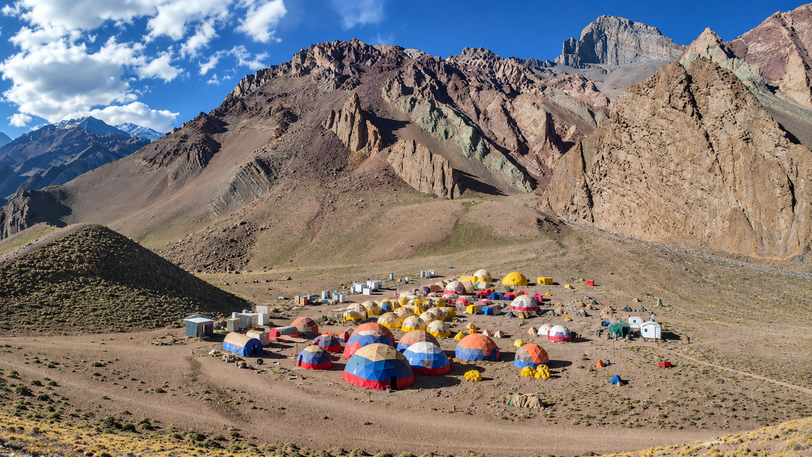 Trekking Aconcagua Full Day — Confluencia, campamento base a 3400 m — imagen 14
