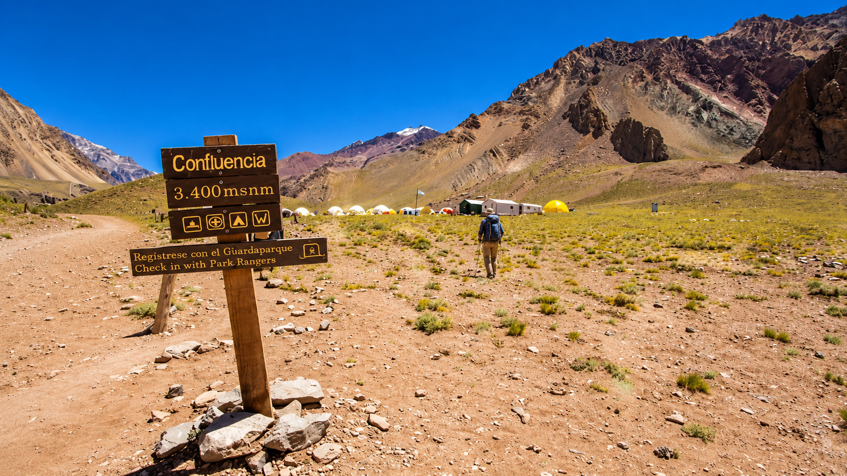 Trekking Aconcagua Full Day — Confluencia, campamento base a 3400 m — imagen 23
