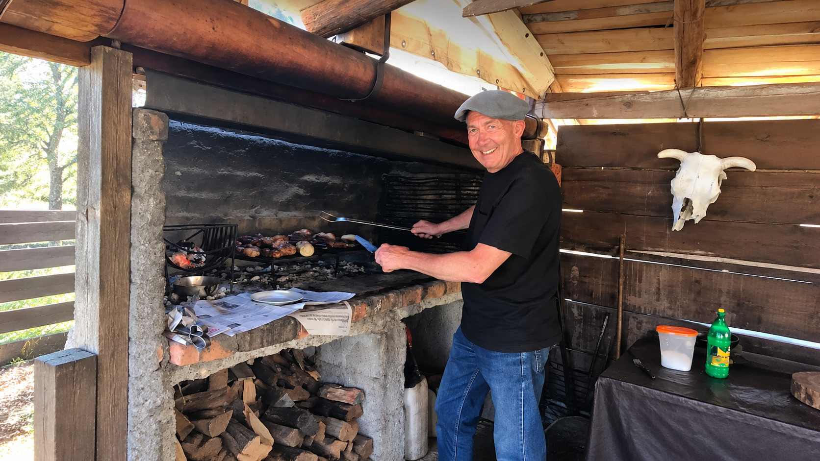 Trekking Cordón del Plata y Quebrada del Cóndor — almuerzo criollo — imagen 8