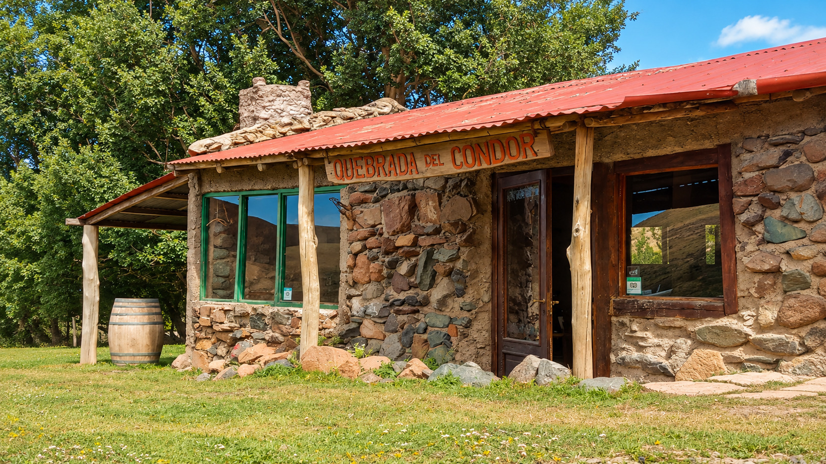 Trekking Cordón del Plata y Quebrada del Cóndor — almuerzo criollo — imagen 16
