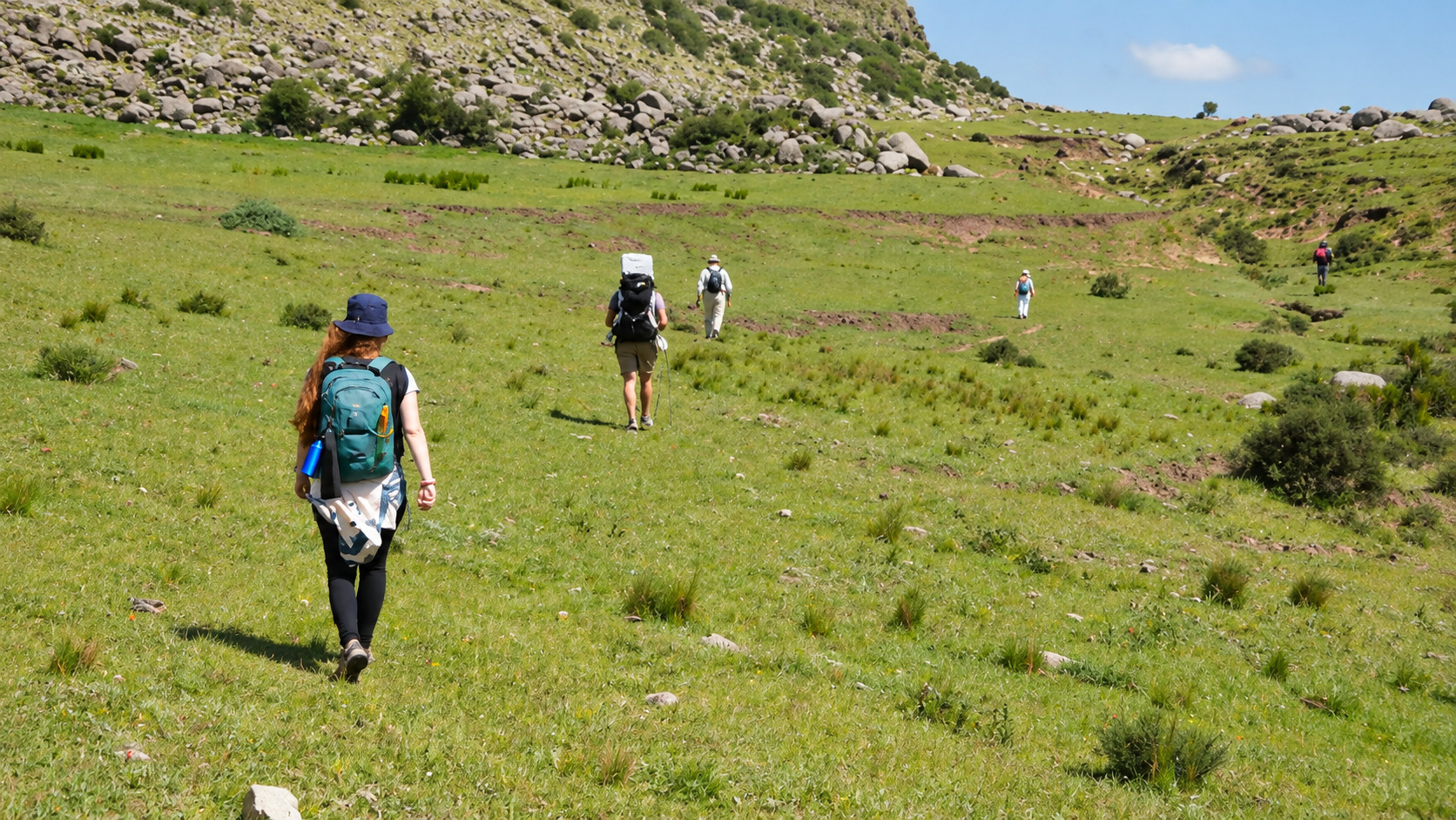 Trekking Cordón del Plata y Quebrada del Cóndor — almuerzo criollo — imagen 20