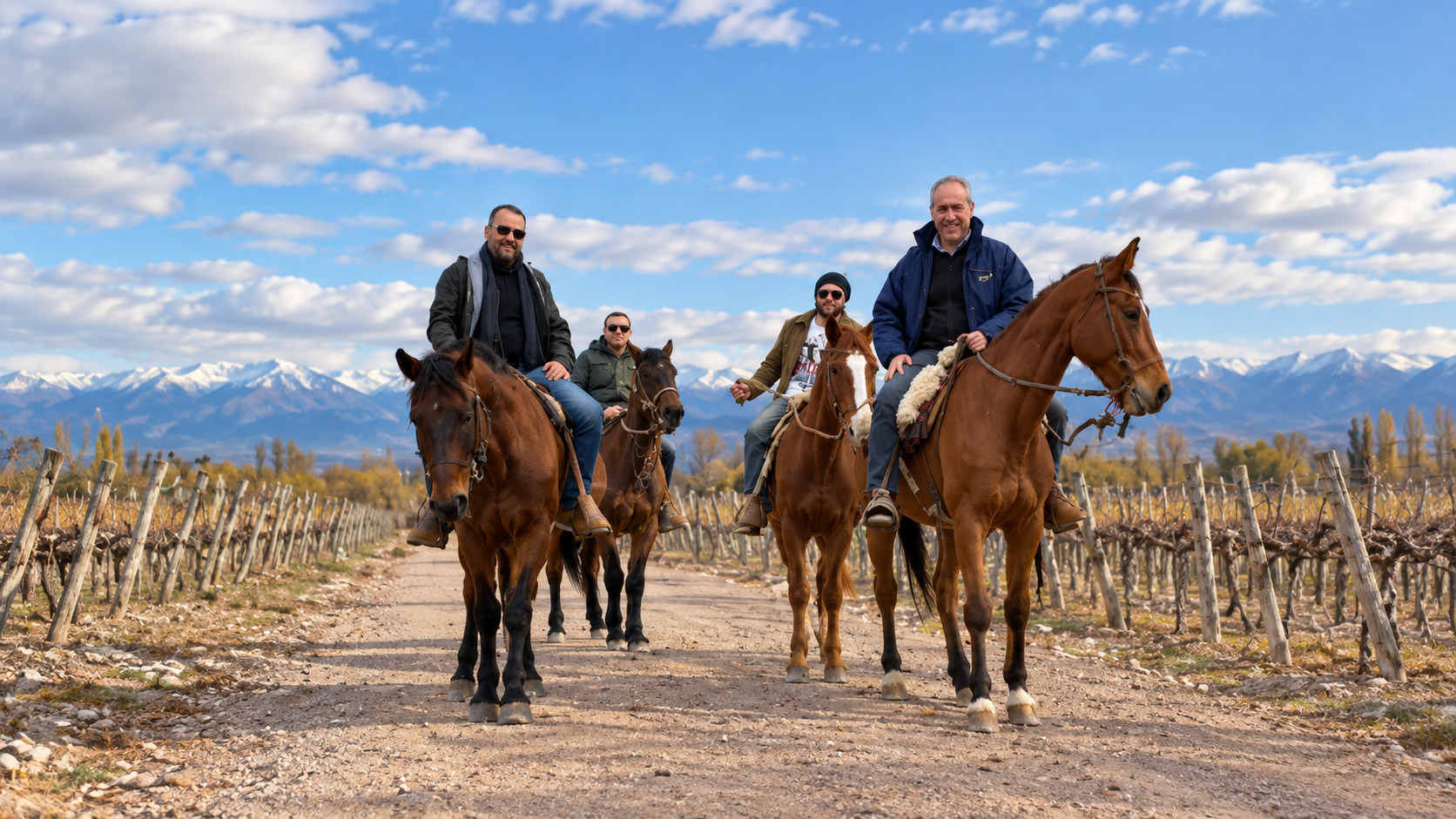 Cabalgata entre viñedos en Mendoza con almuerzo gourmet y maridaje — imagen 5