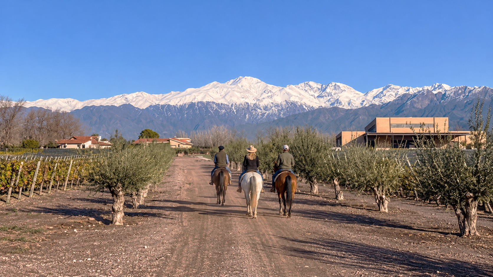 Cabalgata entre viñedos en Mendoza con almuerzo gourmet y maridaje — imagen 15