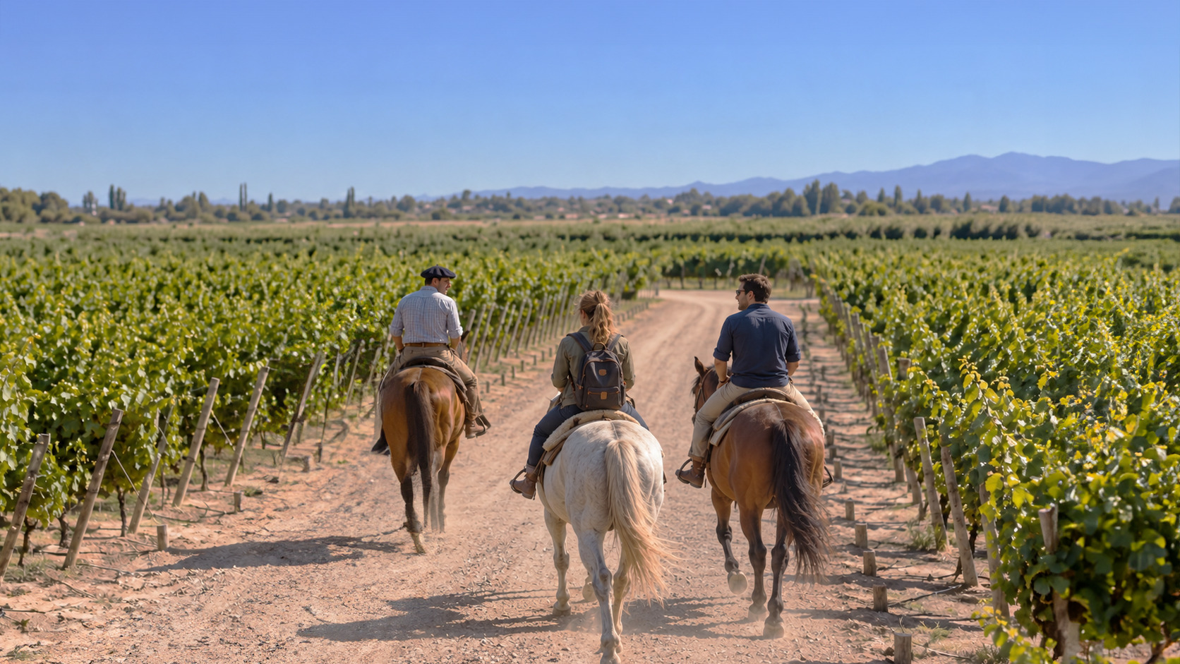 Cabalgata entre viñedos en Mendoza con almuerzo gourmet y maridaje — imagen 17