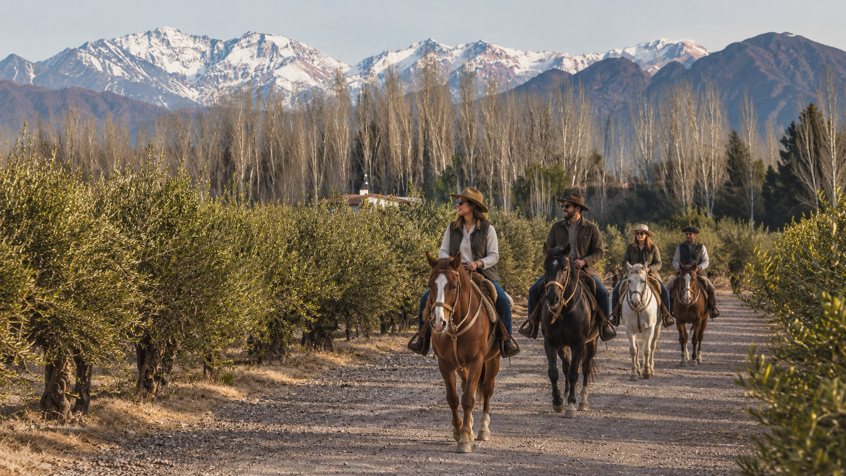 Cabalgata entre viñedos en Mendoza con almuerzo gourmet y maridaje — imagen 23