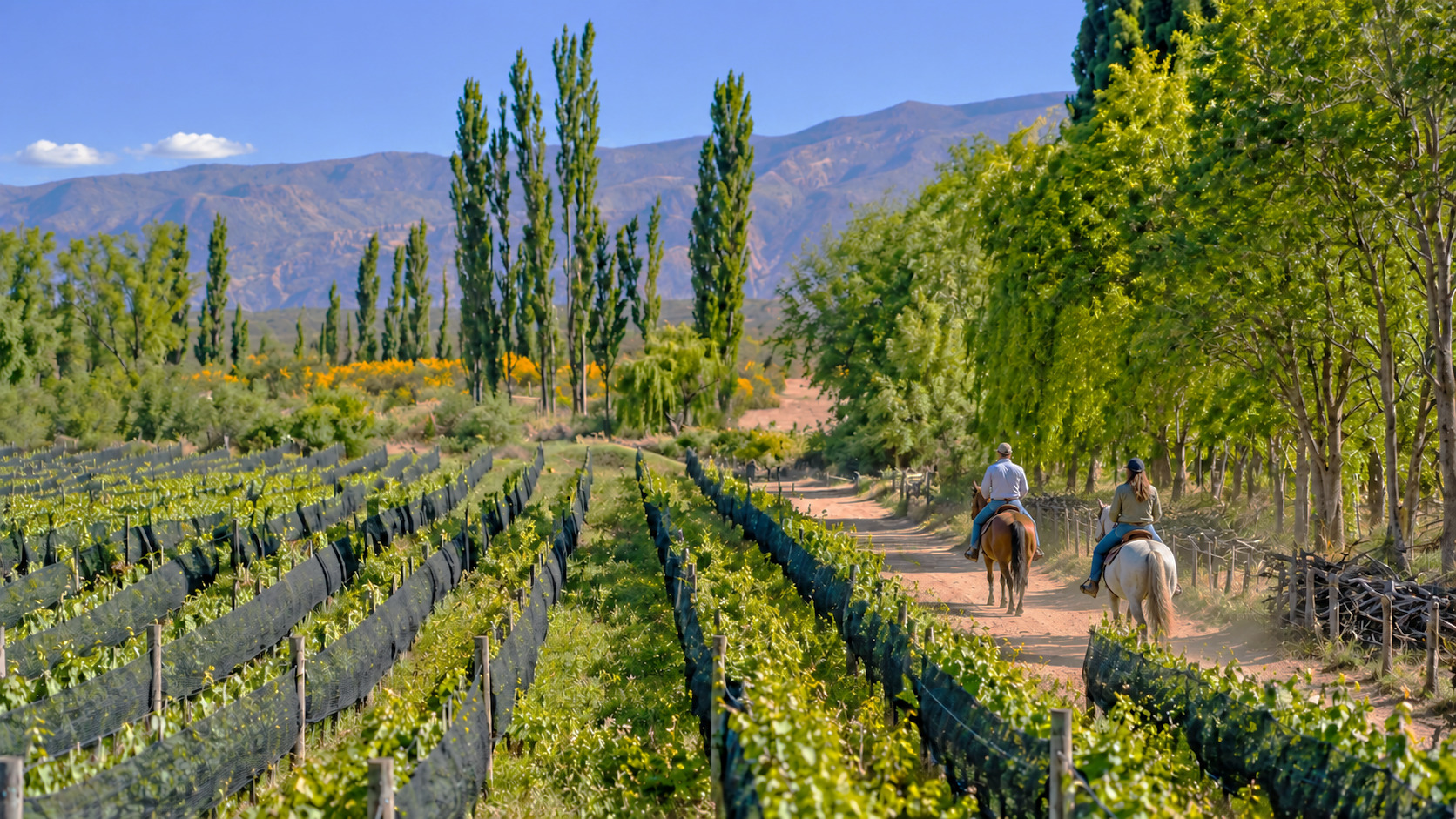 Cabalgata entre viñedos en Mendoza con almuerzo gourmet y maridaje — imagen 24