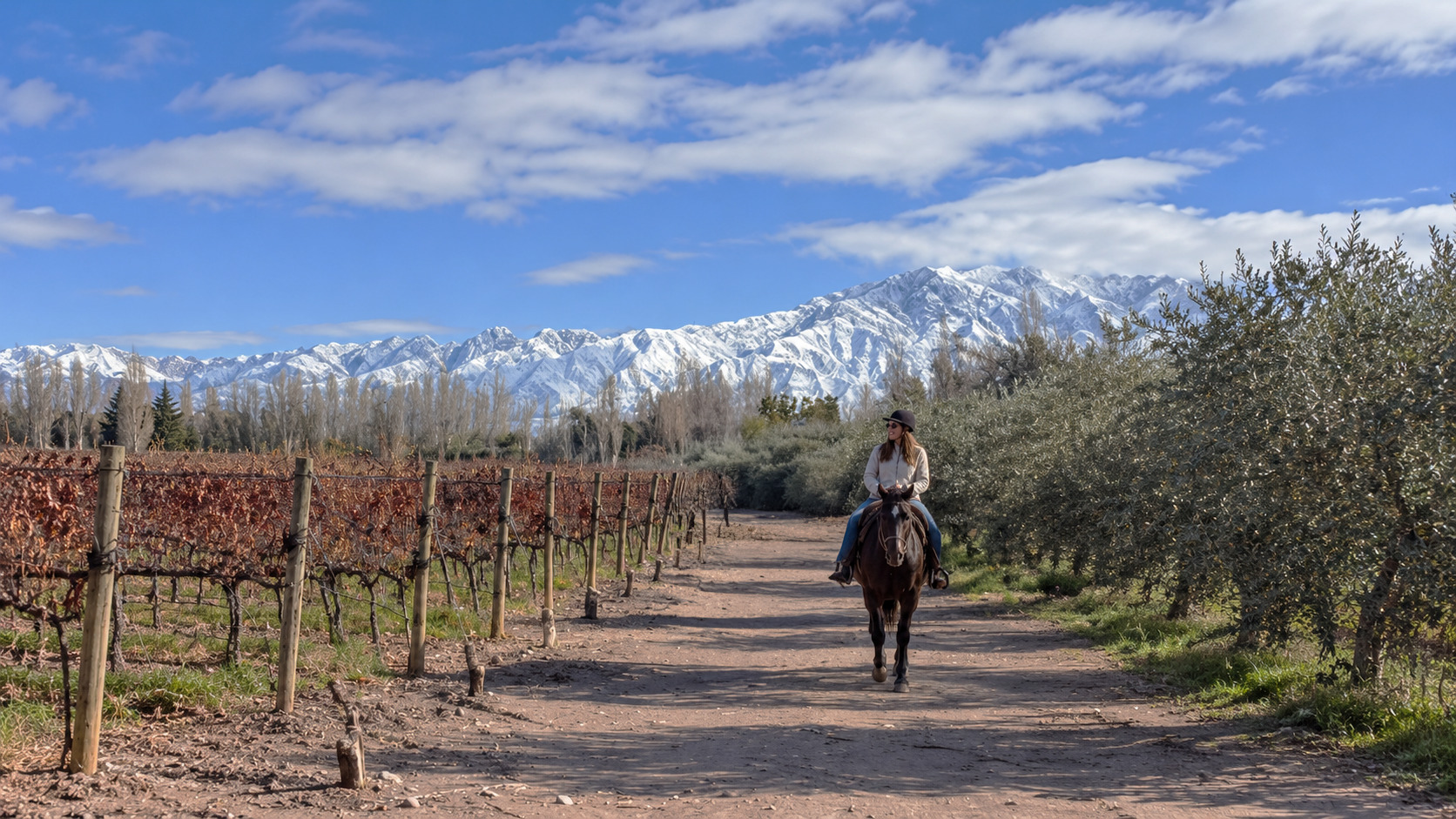Cabalgata entre viñedos en Mendoza con almuerzo gourmet y maridaje — imagen 26