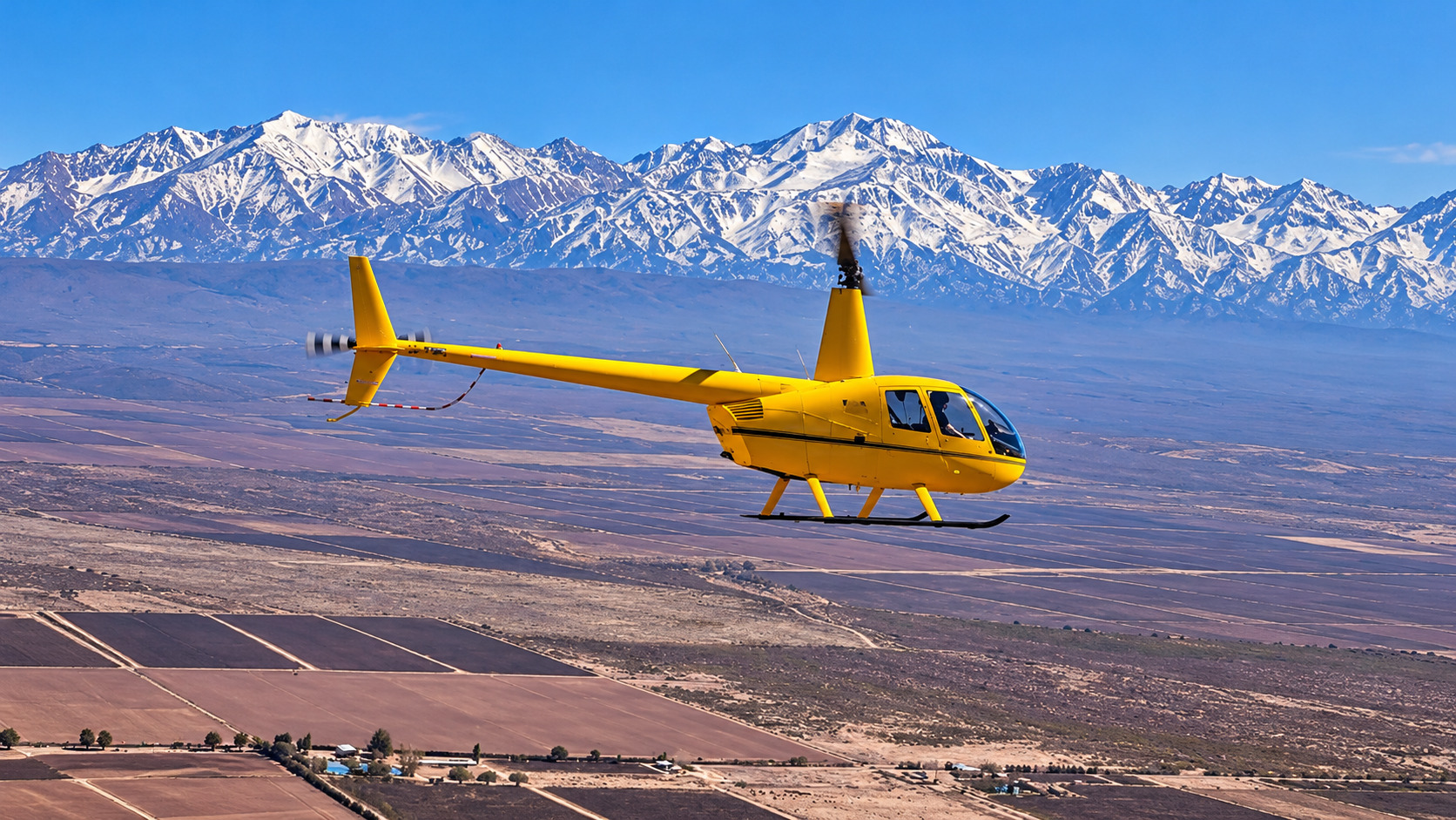 Vuelo en helicóptero sobre el Dique Potrerillos, Mendoza — 10 minutos — imagen 7