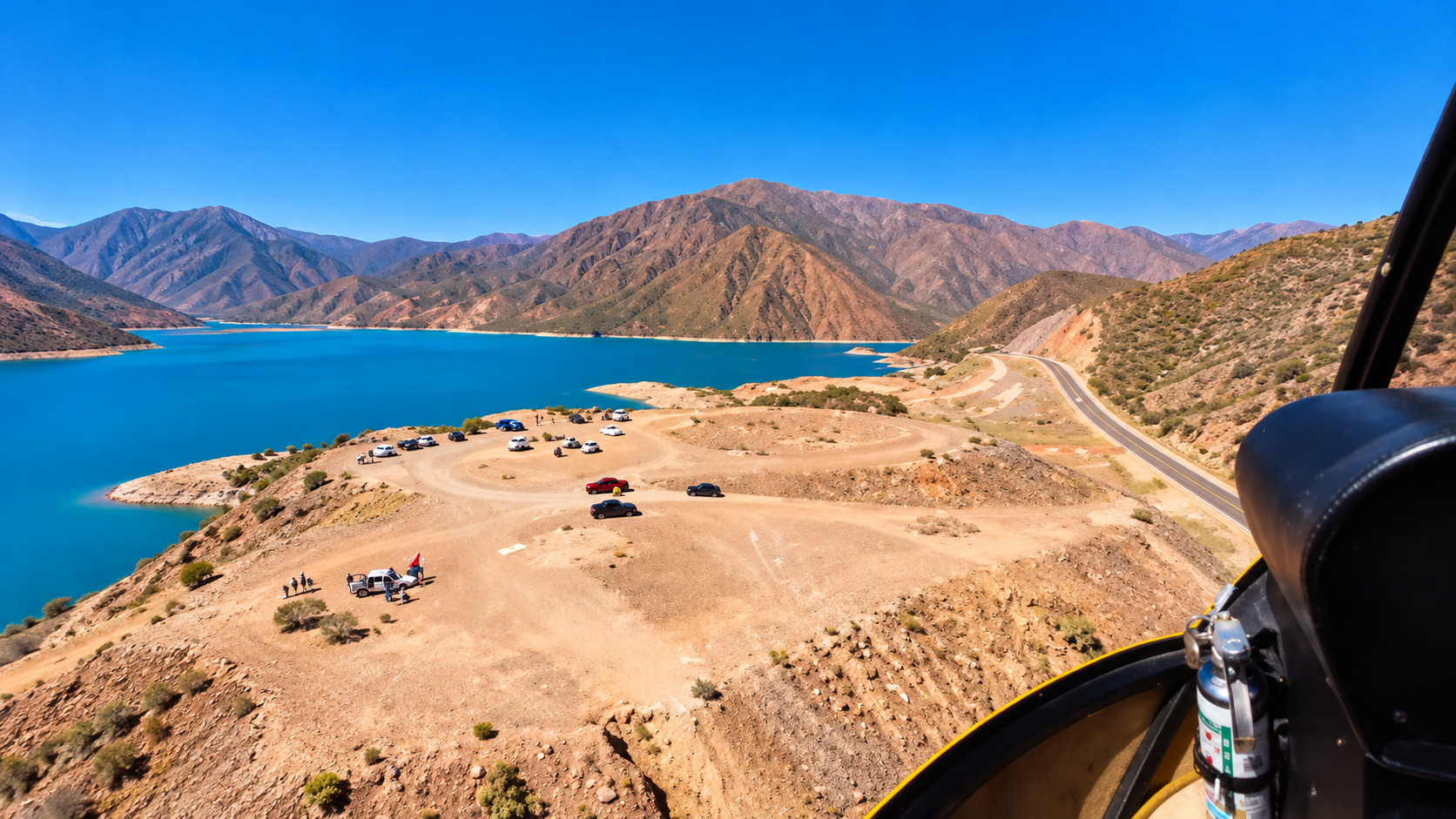 Vuelo en helicóptero sobre el Dique Potrerillos, Mendoza — 10 minutos — imagen 11