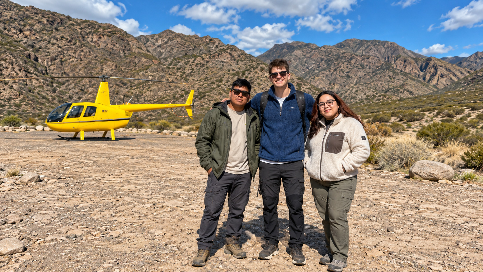 Vuelo en helicóptero sobre el Dique Potrerillos, Mendoza — 10 minutos — imagen 17