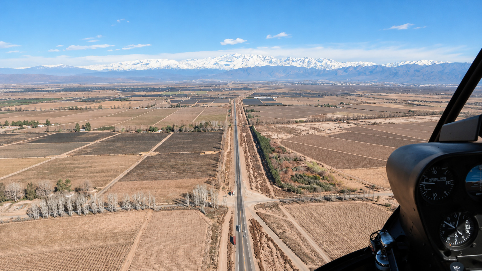 Vuelo en helicóptero sobre el Dique Potrerillos, Mendoza — 10 minutos — imagen 18