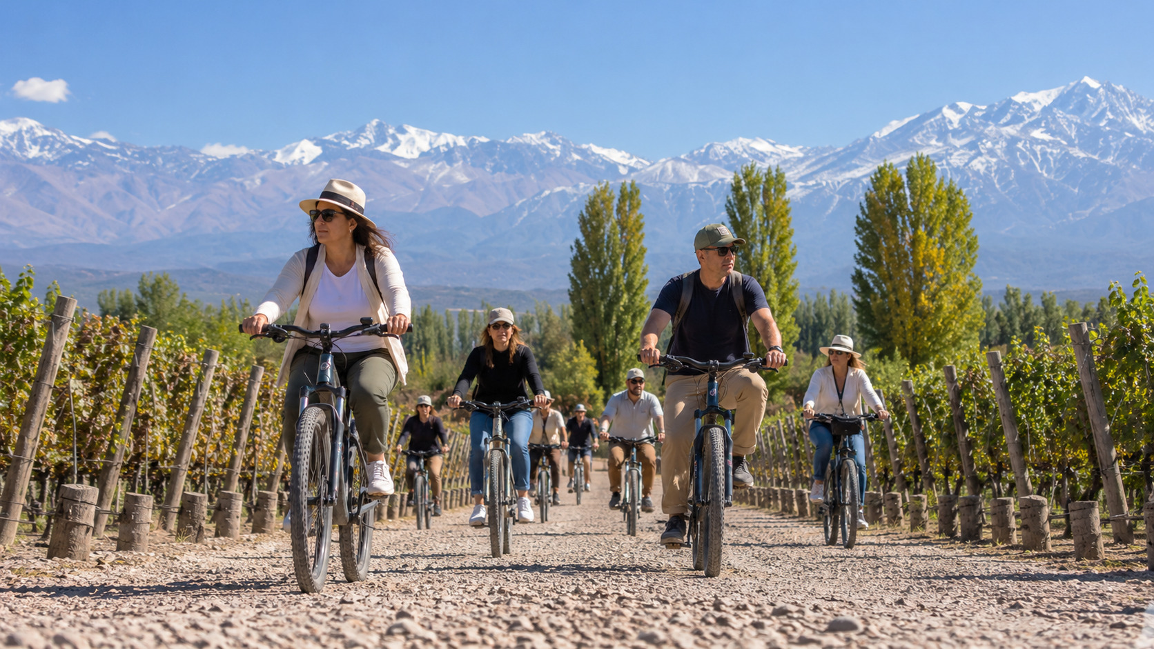 Tour en bicicleta por bodegas de Luján de Cuyo — vinos y almuerzo — imagen 22