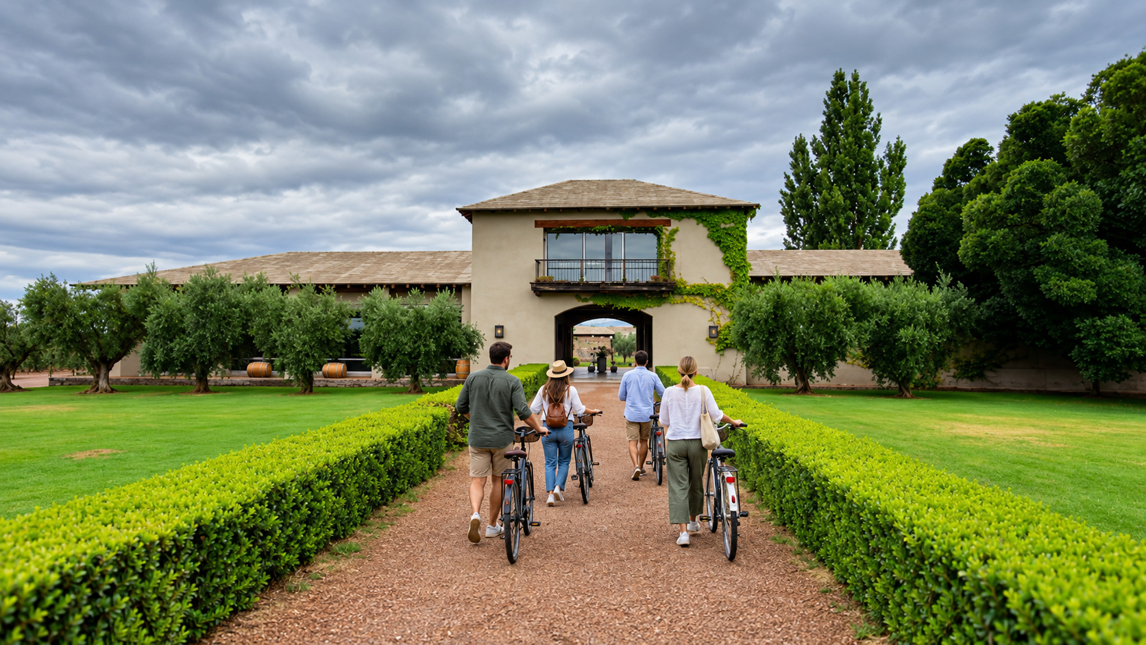 Tour en bicicleta por bodegas de Luján de Cuyo — vinos y almuerzo — imagen 9