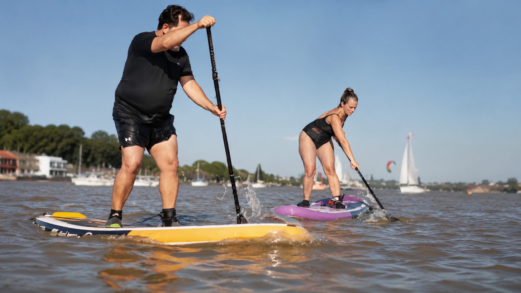 Clase inicial 1 hora de Stand Up Paddle en San Isidro, Río de la Plata — imagen 8