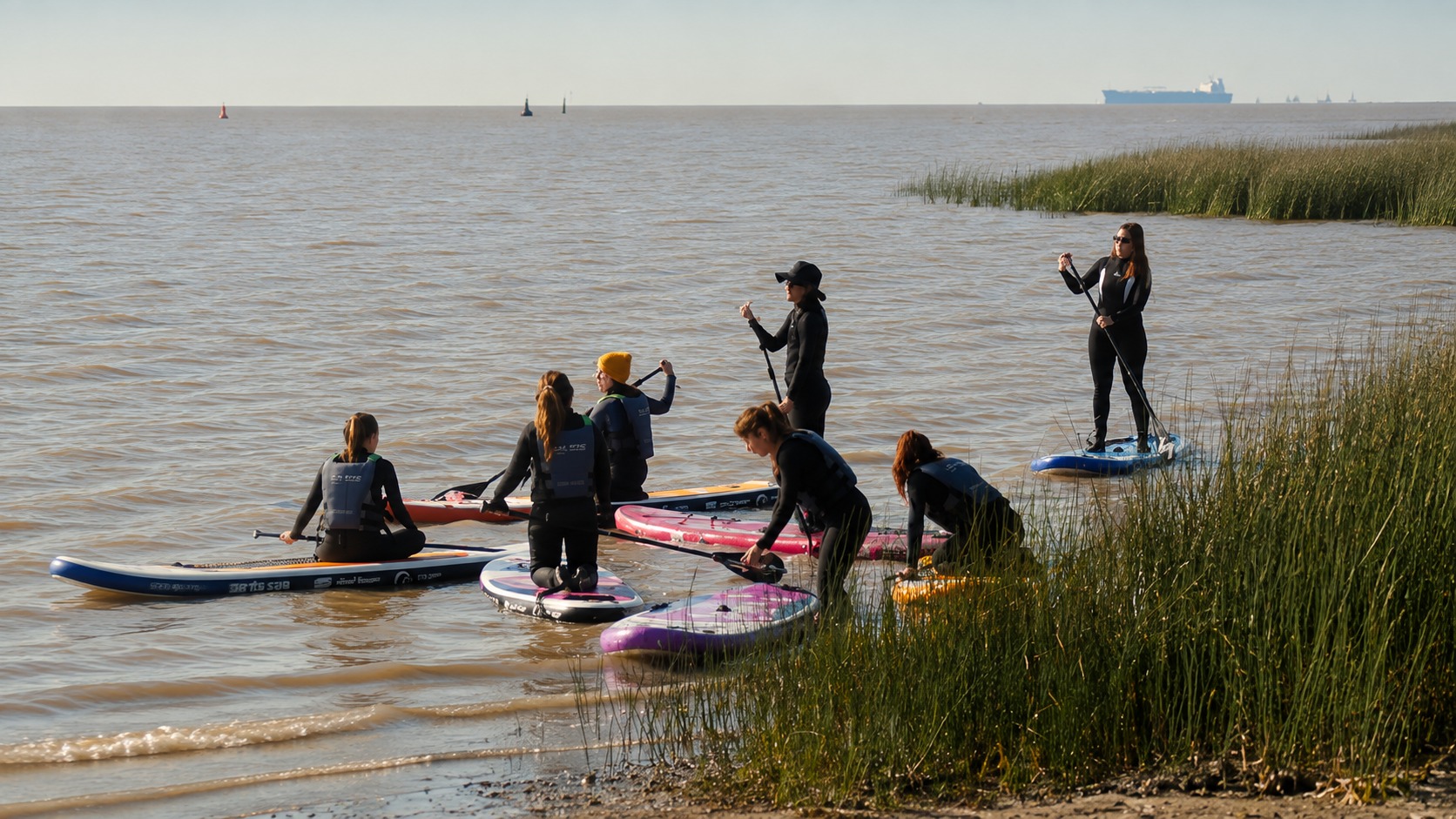 Clase inicial 1 hora de Stand Up Paddle en San Isidro, Río de la Plata — imagen 9