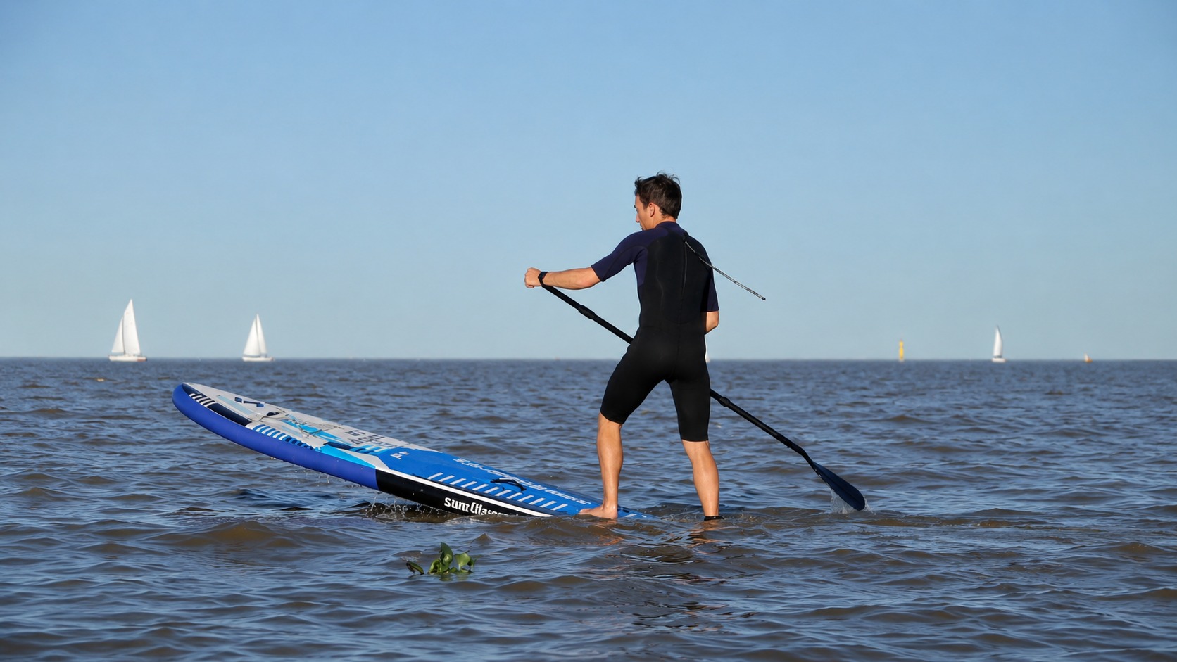 Clase inicial 1 hora de Stand Up Paddle en San Isidro, Río de la Plata — imagen 4