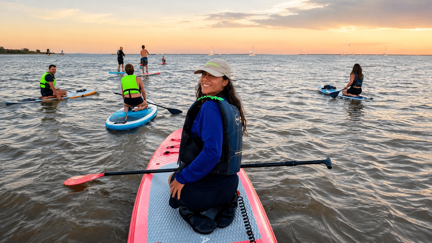 Clase inicial 1 hora de Stand Up Paddle en San Isidro, Río de la Plata — imagen 26