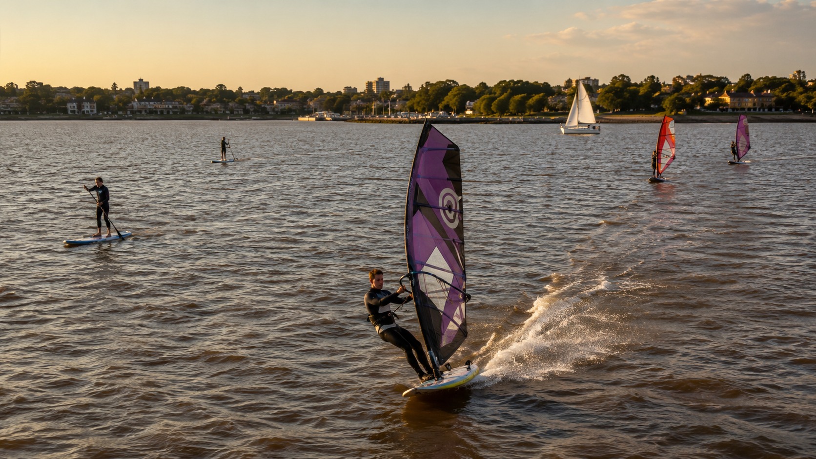 Alquiler de Windsurf por hora en San Isidro, Río de la Plata — imagen 27