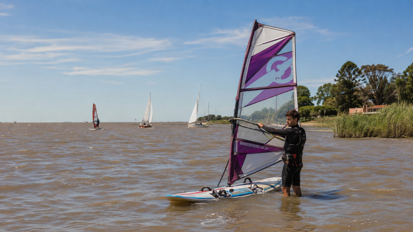 Alquiler de Windsurf por hora en San Isidro, Río de la Plata — imagen 30