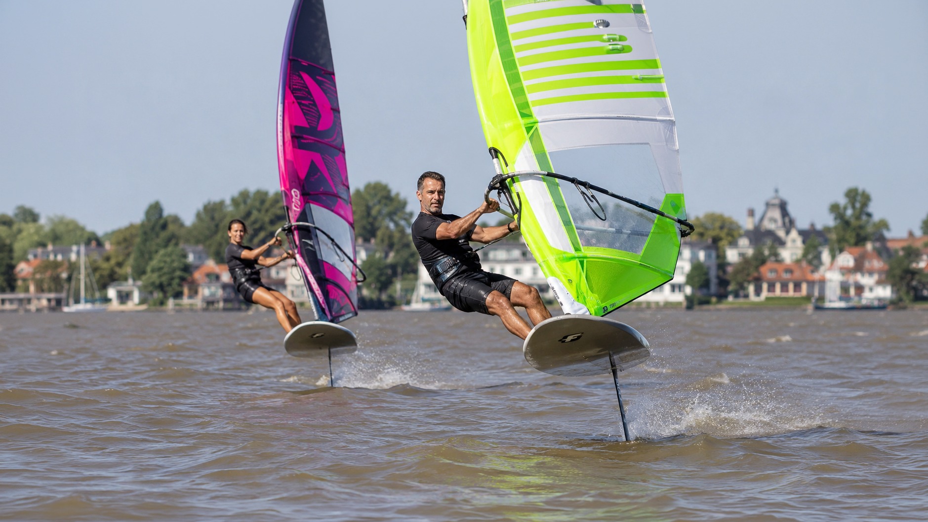 Clase inicial de Windsurf Foil en San Isidro, Río de la Plata — imagen 3