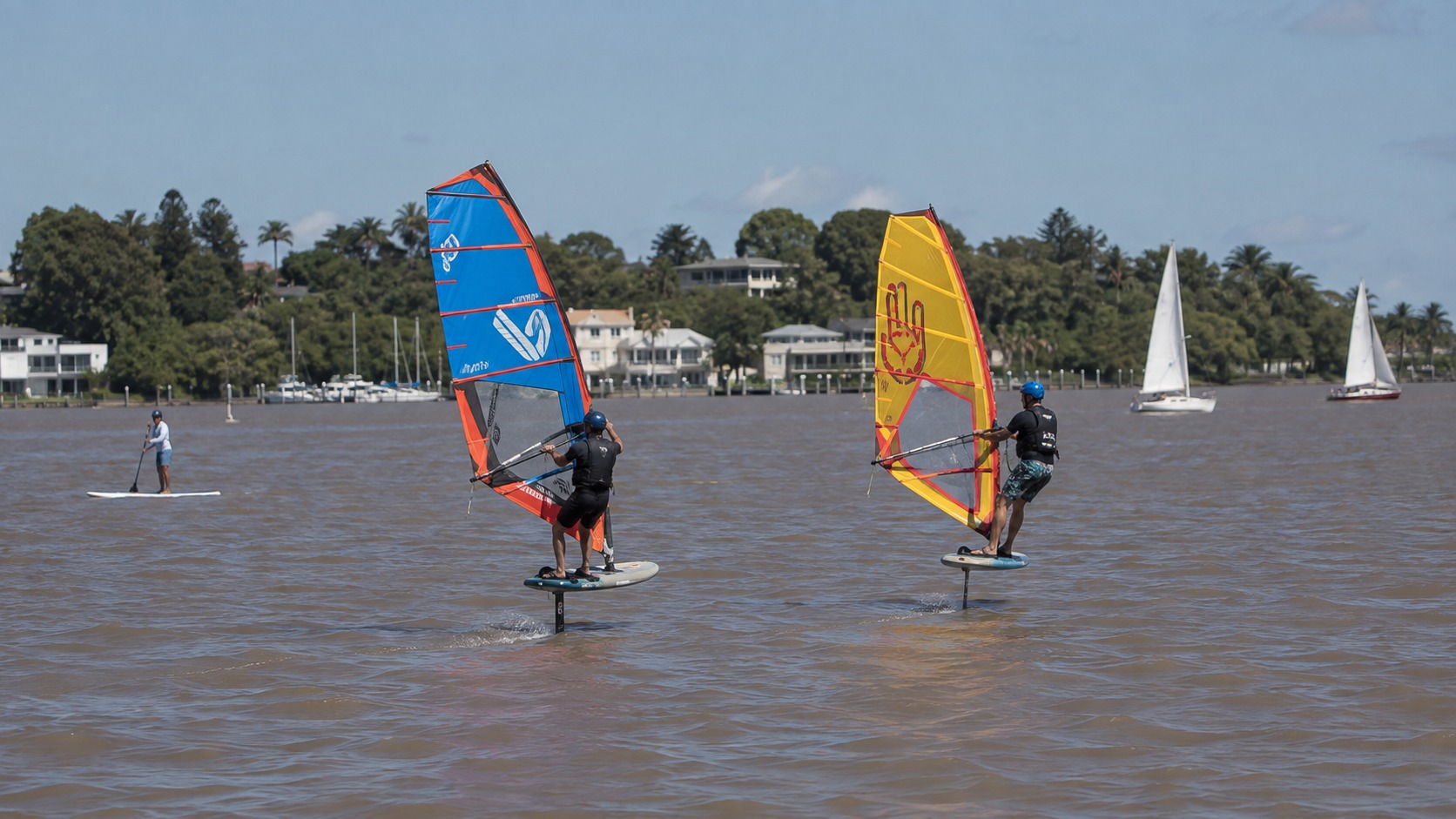 Clase inicial de Windsurf Foil en San Isidro, Río de la Plata — imagen 14