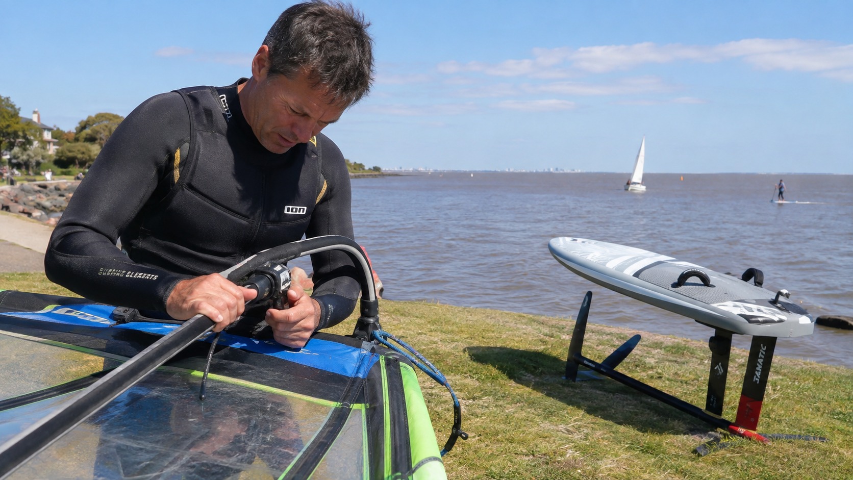 Curso de Windsurf Foil en San Isidro: 4 clases de 1 hora y media — imagen 5