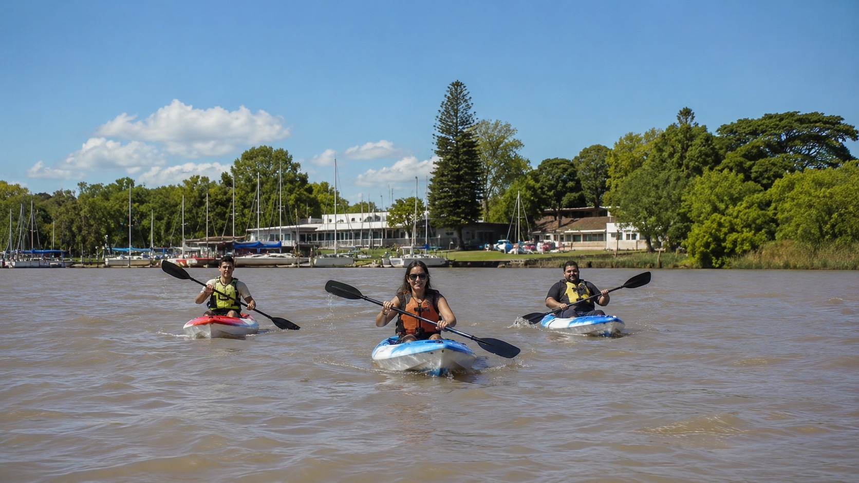 Alquiler de Kayak por hora en San Isidro, costa del Río de la Plata — imagen 2