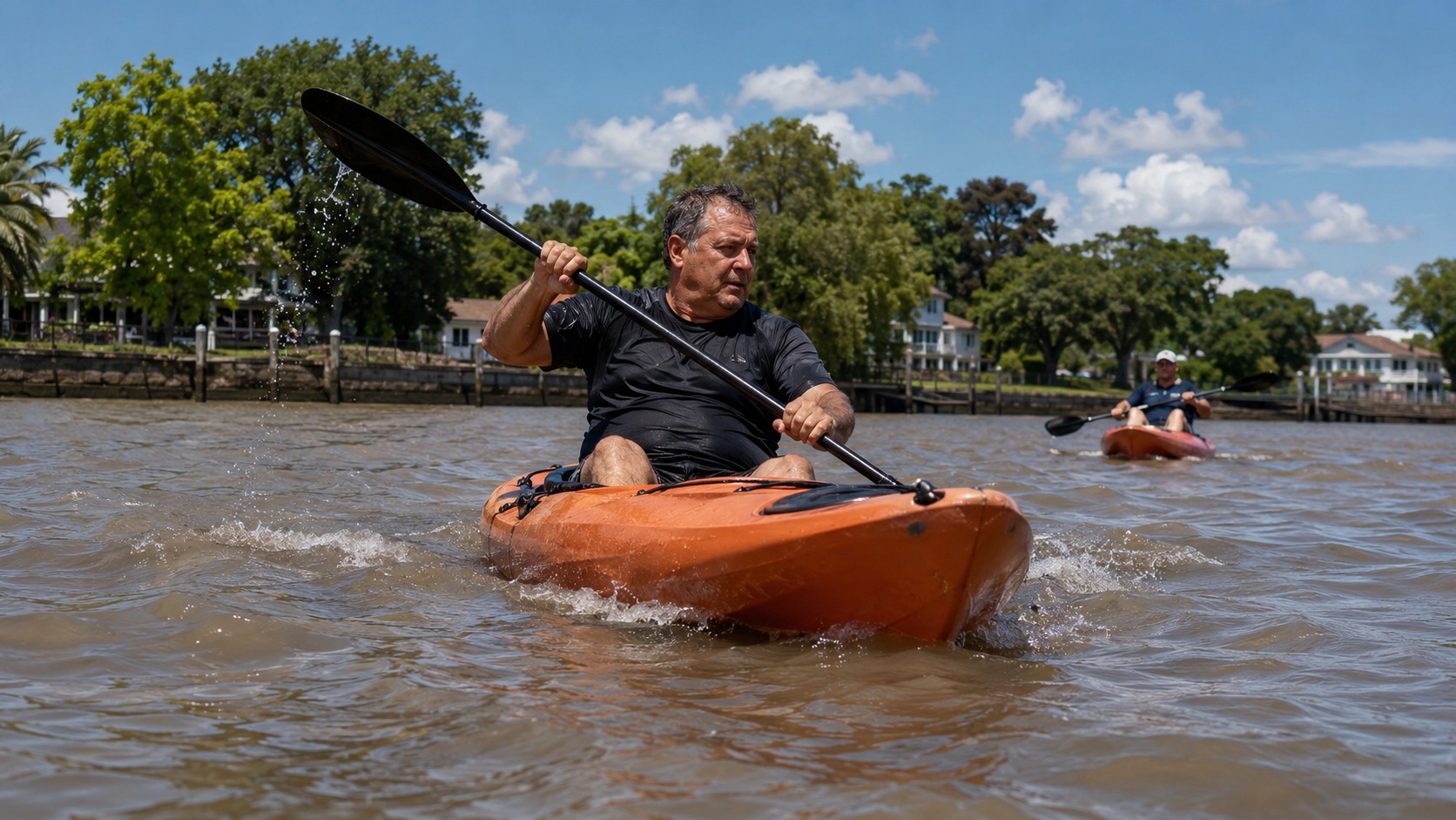 Alquiler de Kayak por hora en San Isidro, costa del Río de la Plata — imagen 7