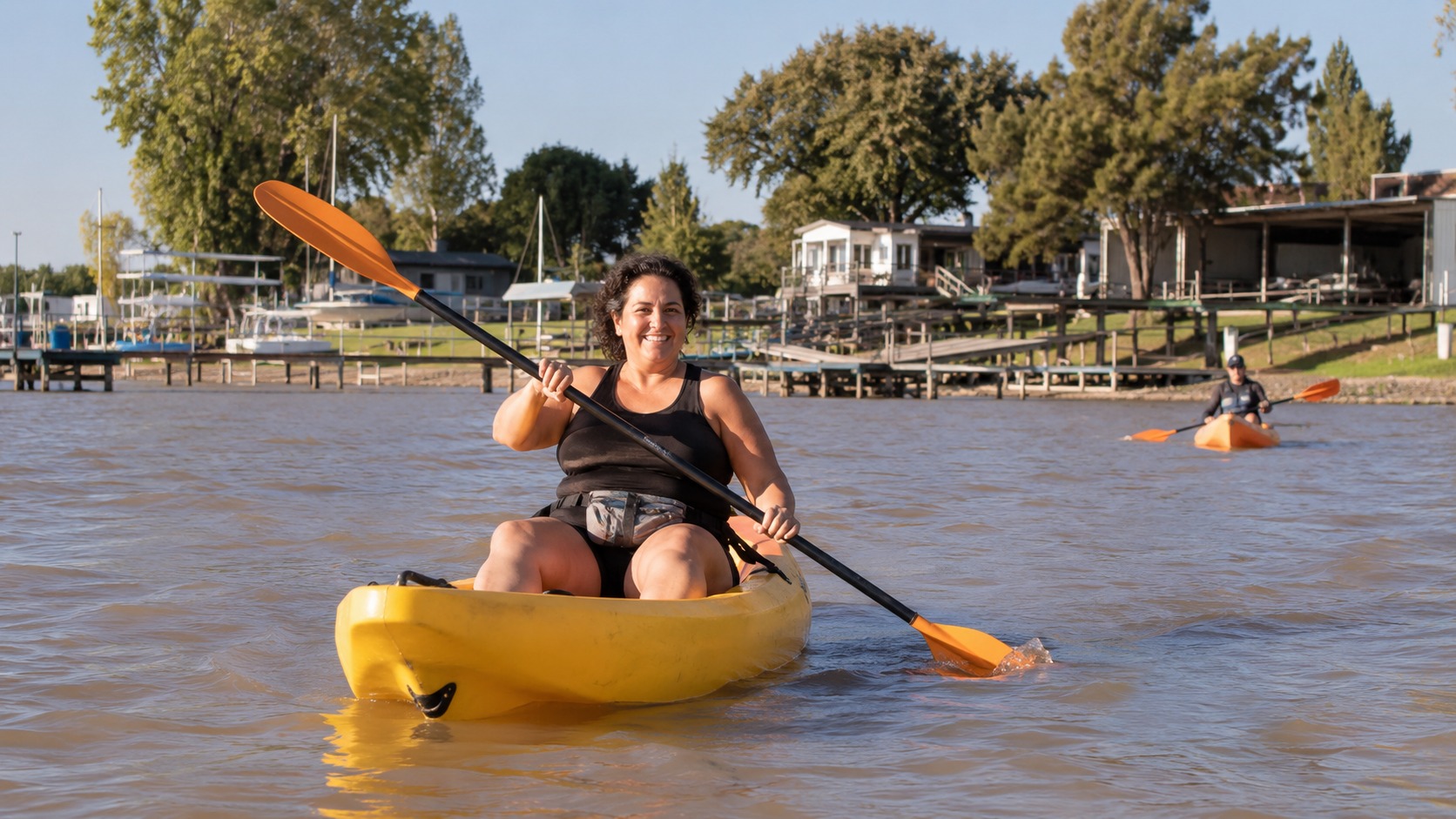 Alquiler de Kayak por hora en San Isidro, costa del Río de la Plata — imagen 11