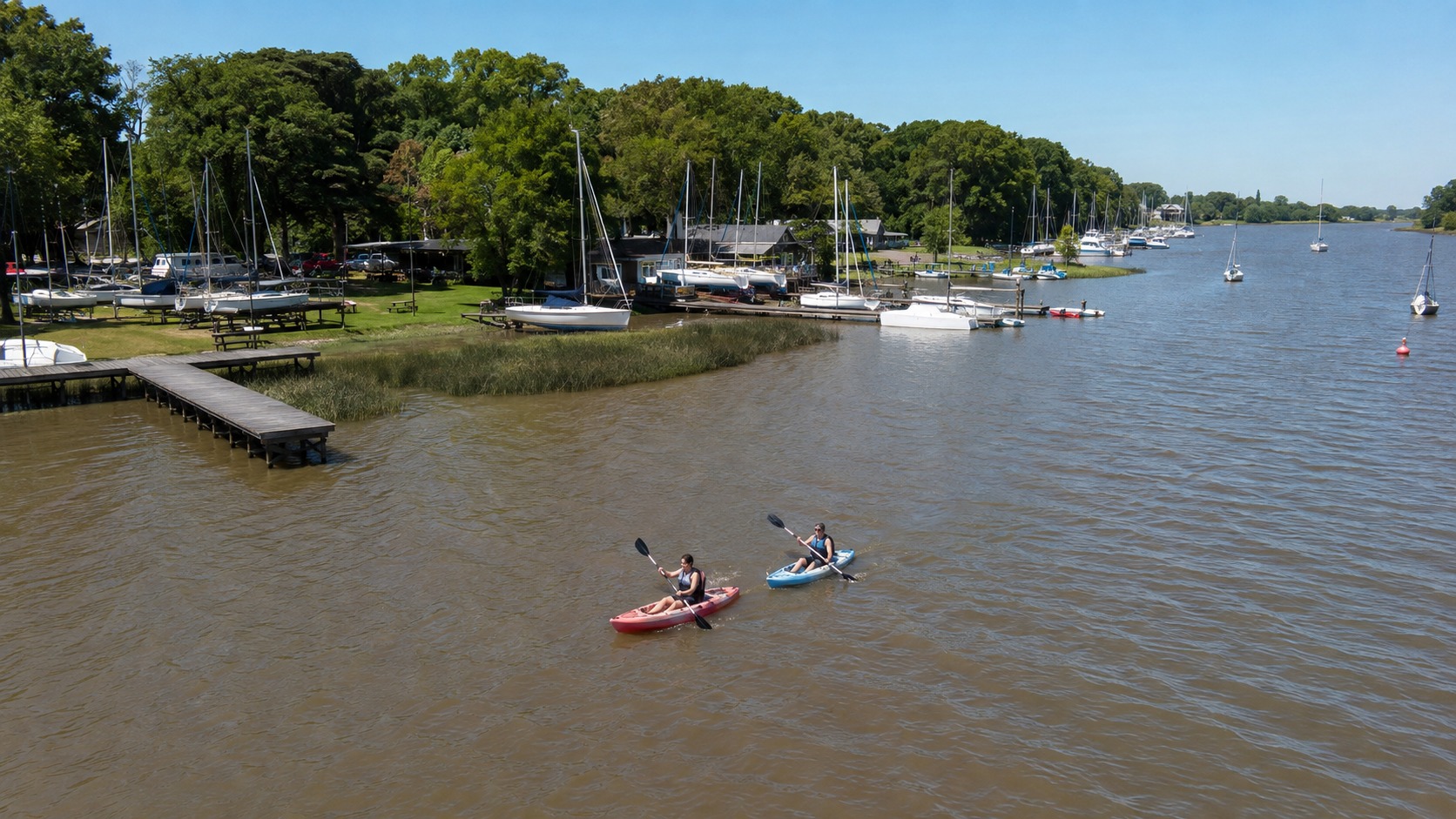 Alquiler de Kayak por hora en San Isidro, costa del Río de la Plata — imagen 13