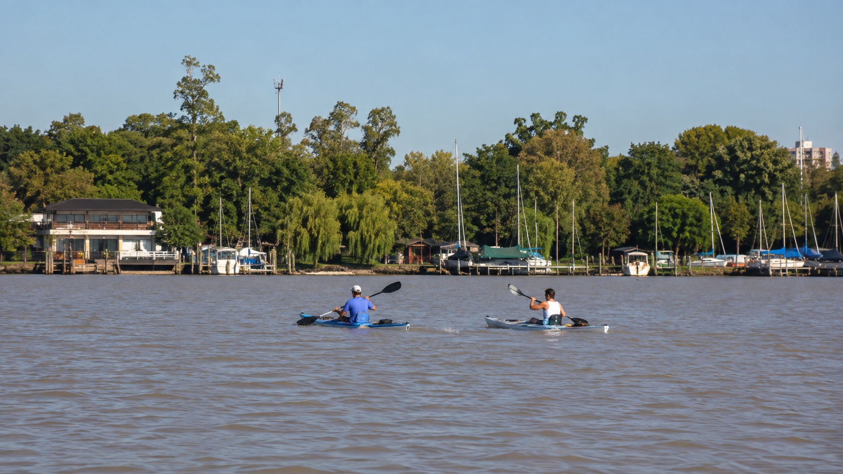 Alquiler de Kayak por hora en San Isidro, costa del Río de la Plata — imagen 16
