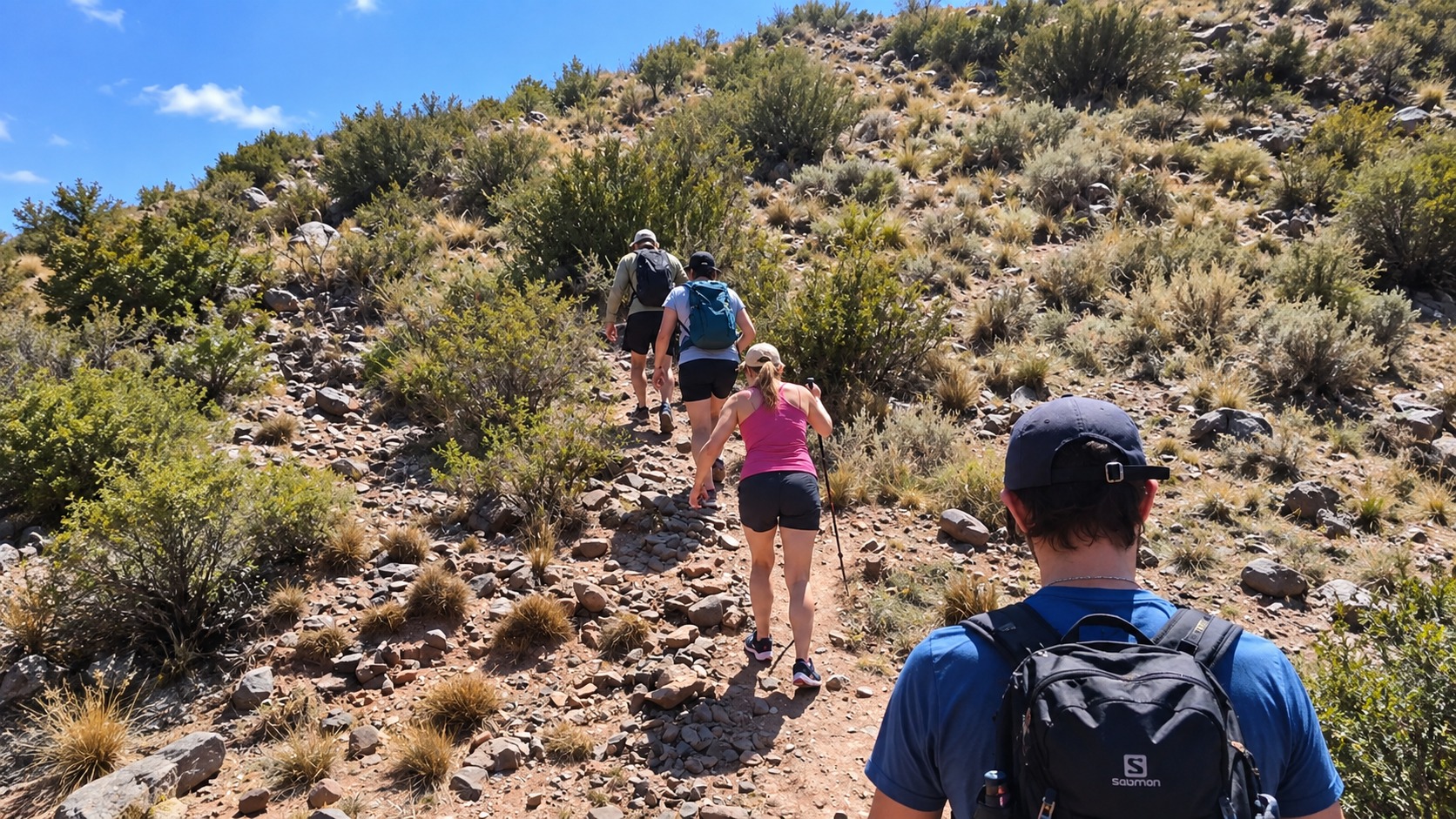 Trekking al Cerro Cabras en Potrerillos, Mendoza — cumbre a 2.160 m — imagen 5