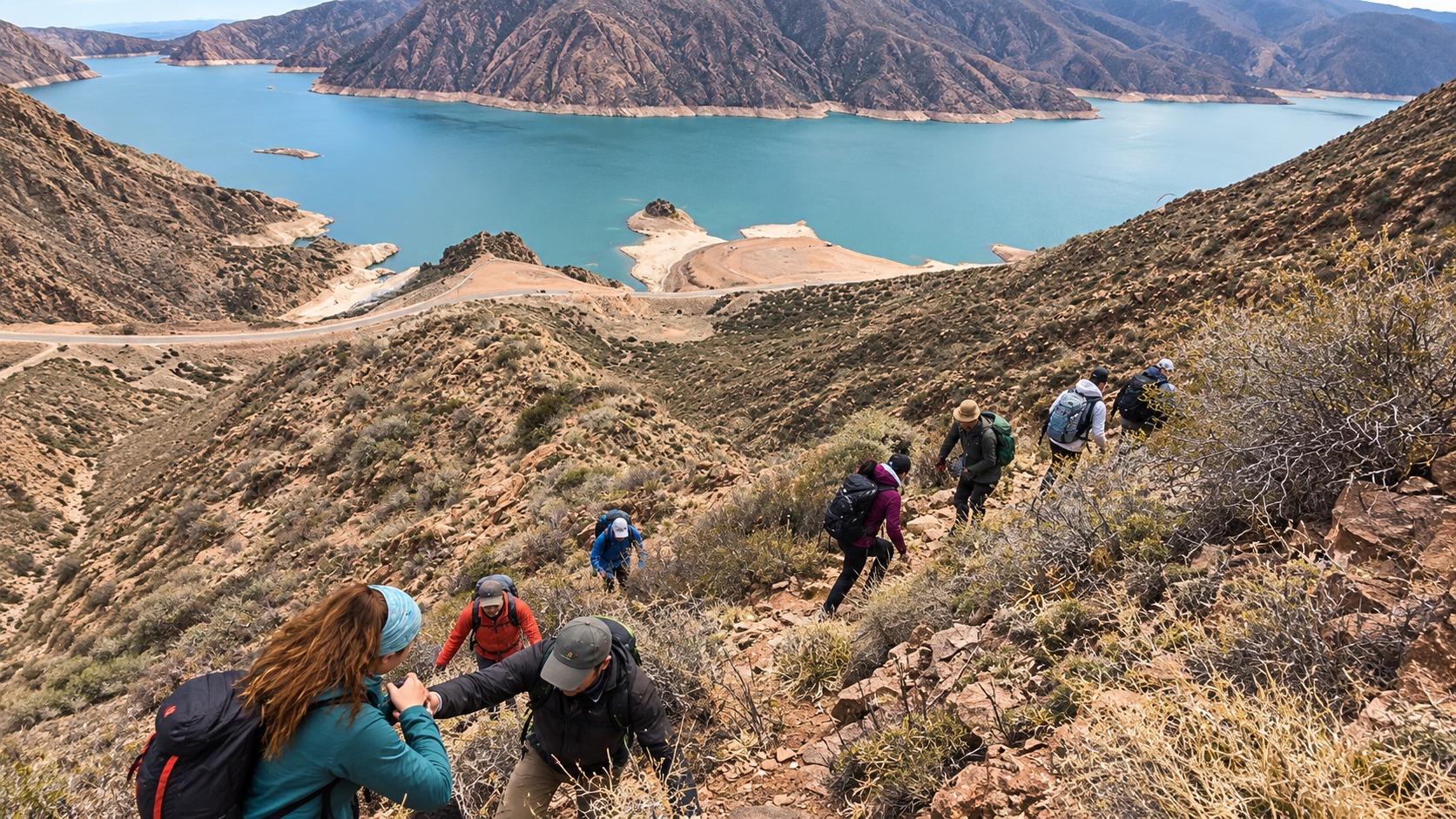 Trekking al Cerro Cabras en Potrerillos, Mendoza — cumbre a 2.160 m — imagen 7